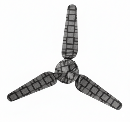 Dustproof Flexible Jersey Cotton Ceiling Fan Cover (Universal Size)