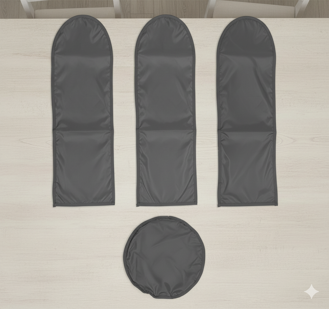 Dustproof Flexible Jersey Cotton Ceiling Fan Cover (Universal Size)