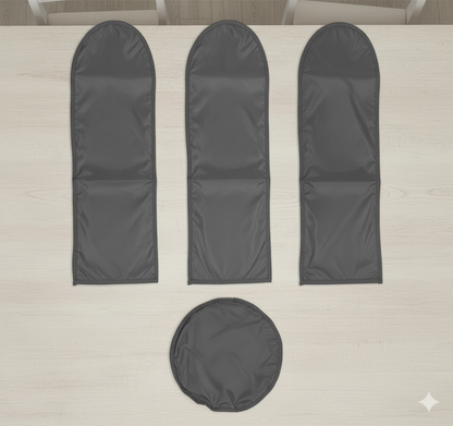 Dustproof Flexible Jersey Cotton Ceiling Fan Cover (Universal Size)